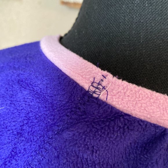 5/$10 Disney Winnie the Pooh Eeyore Pink & Blue Fleece Sleep Shirt S - Picture 4 of 6